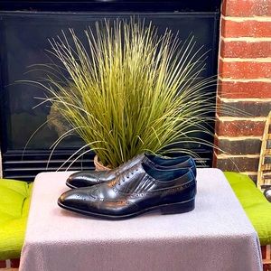 Madison Forte Mens Dress Shoes Size 10 Black